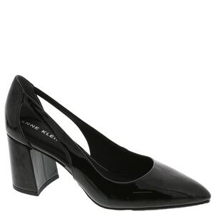 Anne Klein Berkeley Black Patent Heels Size 8.5 BNIB